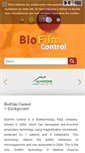 Mobile Screenshot of biofilmcontrol.com